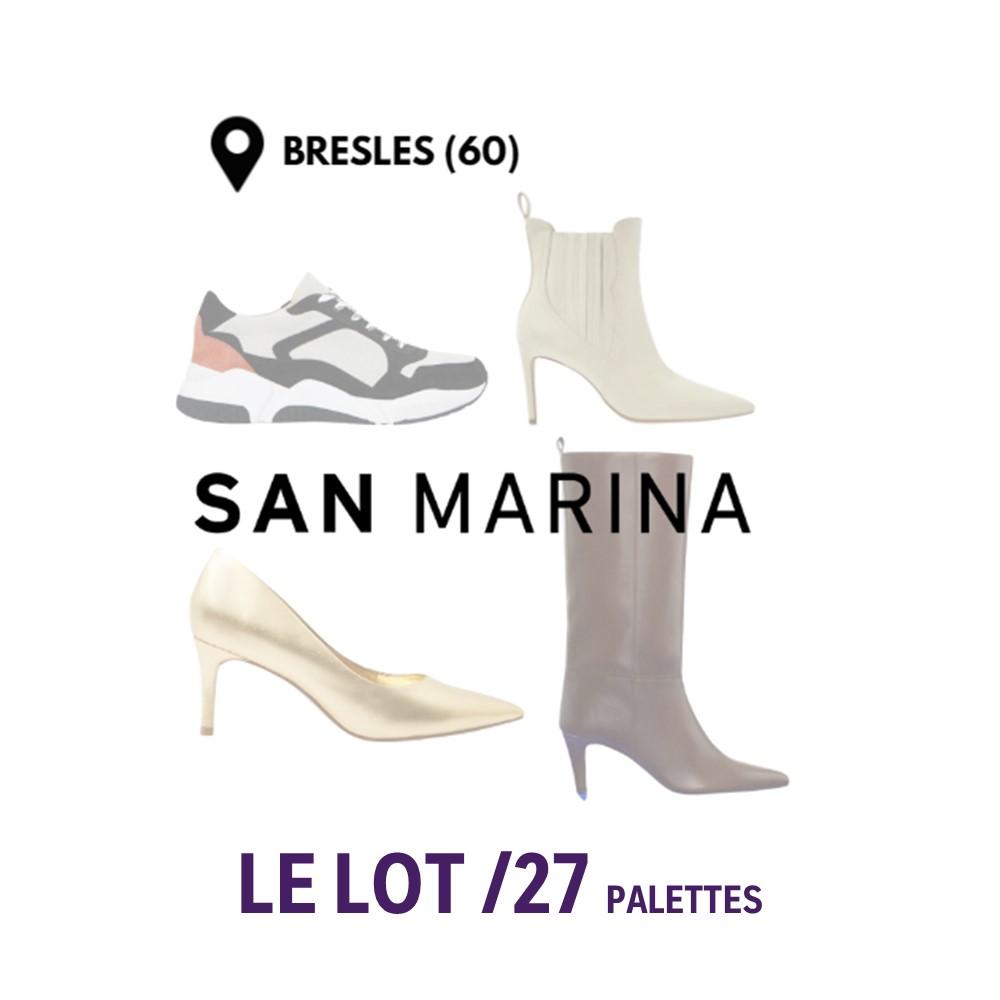 Batch of shoes - French brand:SAN MARINA