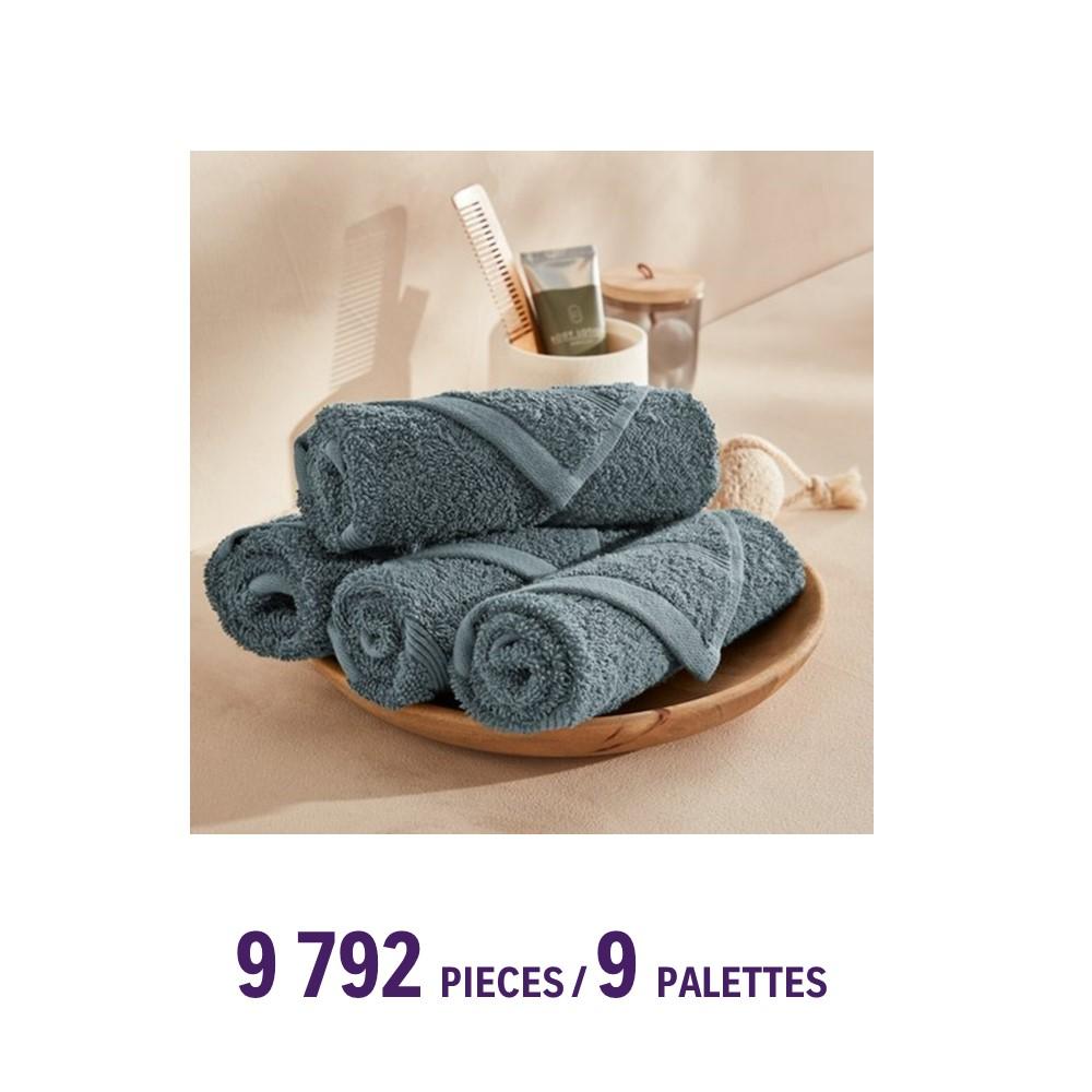 Pack of 4 100% cotton towels 30X30CM - 480GSM