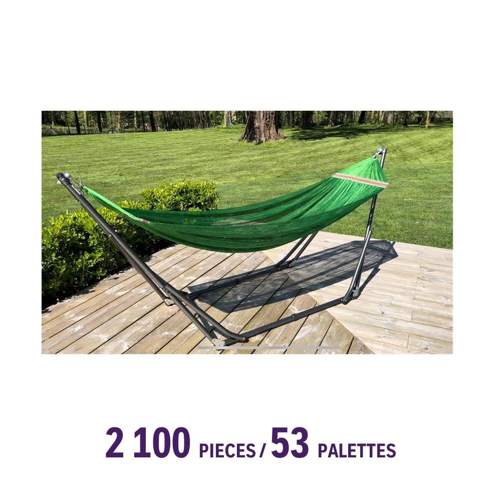 Foldable hammocks with steel support