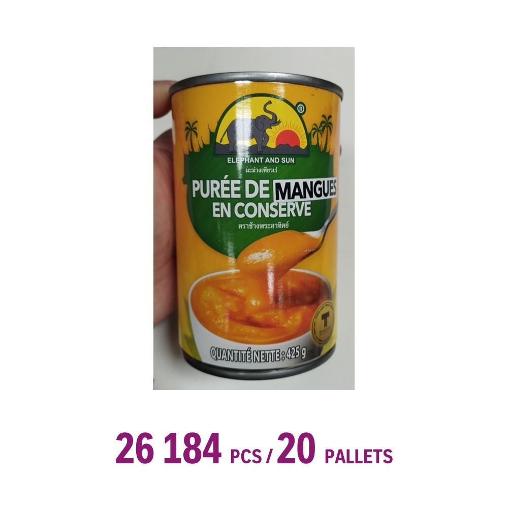 Purée de mangue en conserve - 425 gr
